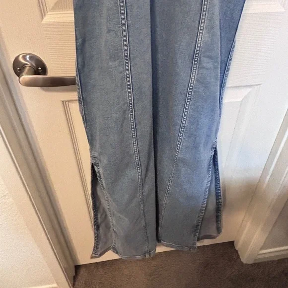 American Eagle Outfitters Light Blue Denim Dress - Picture 3 of 8